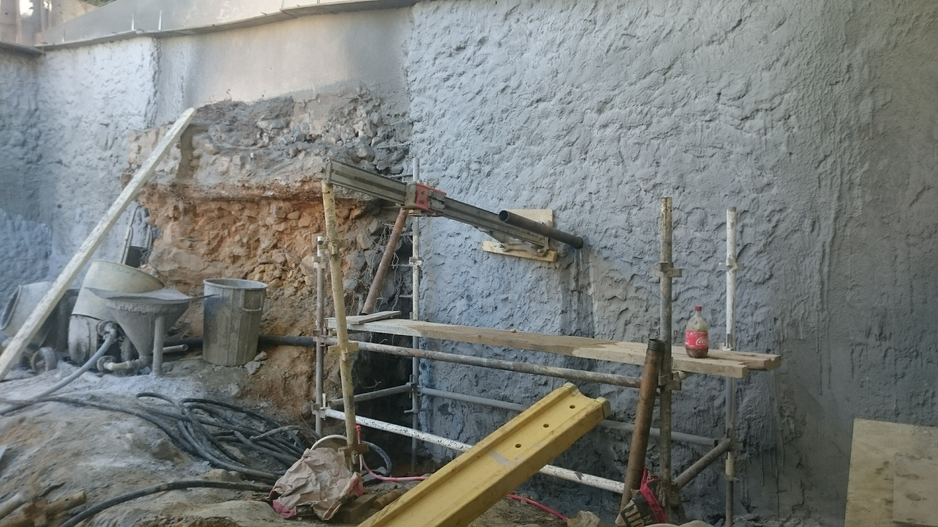 CFA Piling project site view